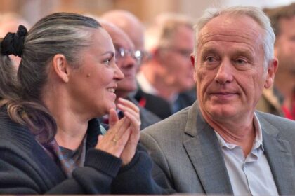 christian streich ehefrau bild