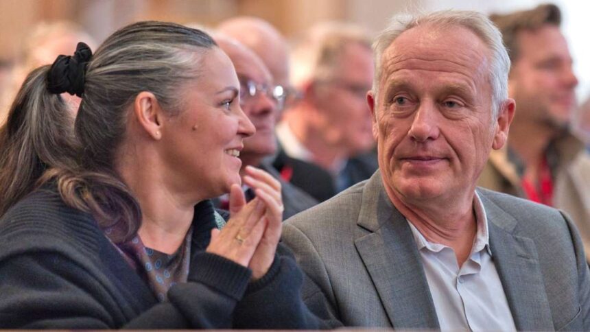 christian streich ehefrau bild